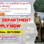 Forest Department Recruitment 2024: Apply Online for MTS, LDC, Technician & TA | Salary up to ₹92,300!